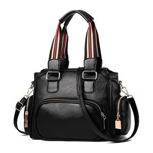 9024 Handbag Lightweight Tote Bag Top Handle Bag Shoulder Bag PU Leather